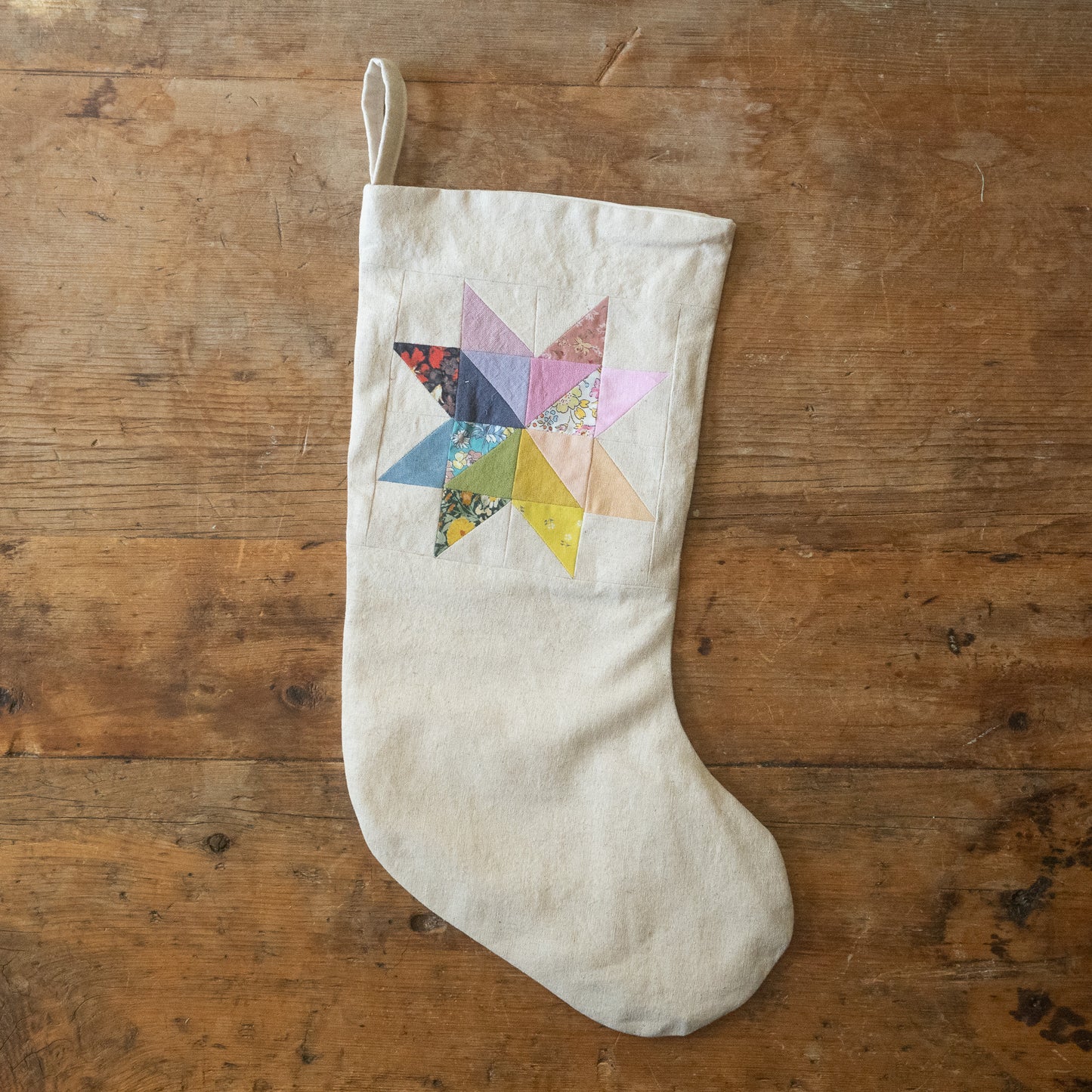 kye and hardy x forest creature patchwork stocking 2023