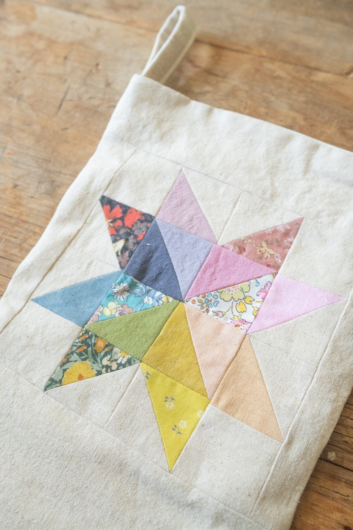 kye and hardy x forest creature patchwork stocking 2023