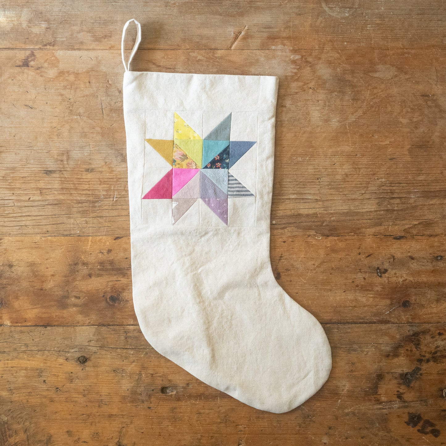 kye and hardy x forest creature patchwork stocking 2023