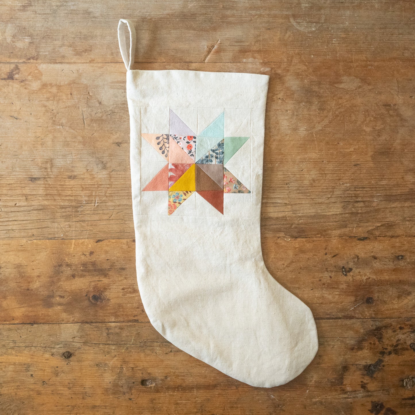 kye and hardy x forest creature patchwork stocking 2023