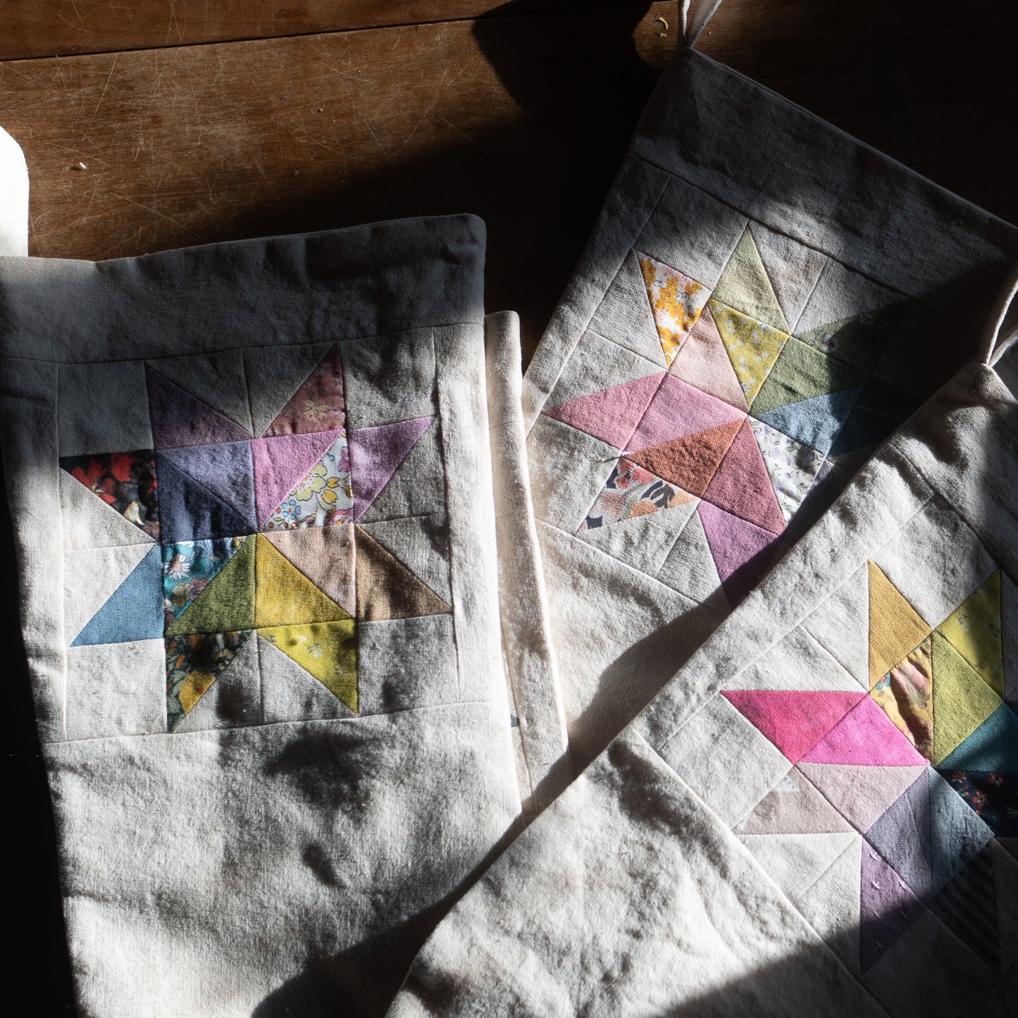 kye and hardy x forest creature patchwork stocking 2023