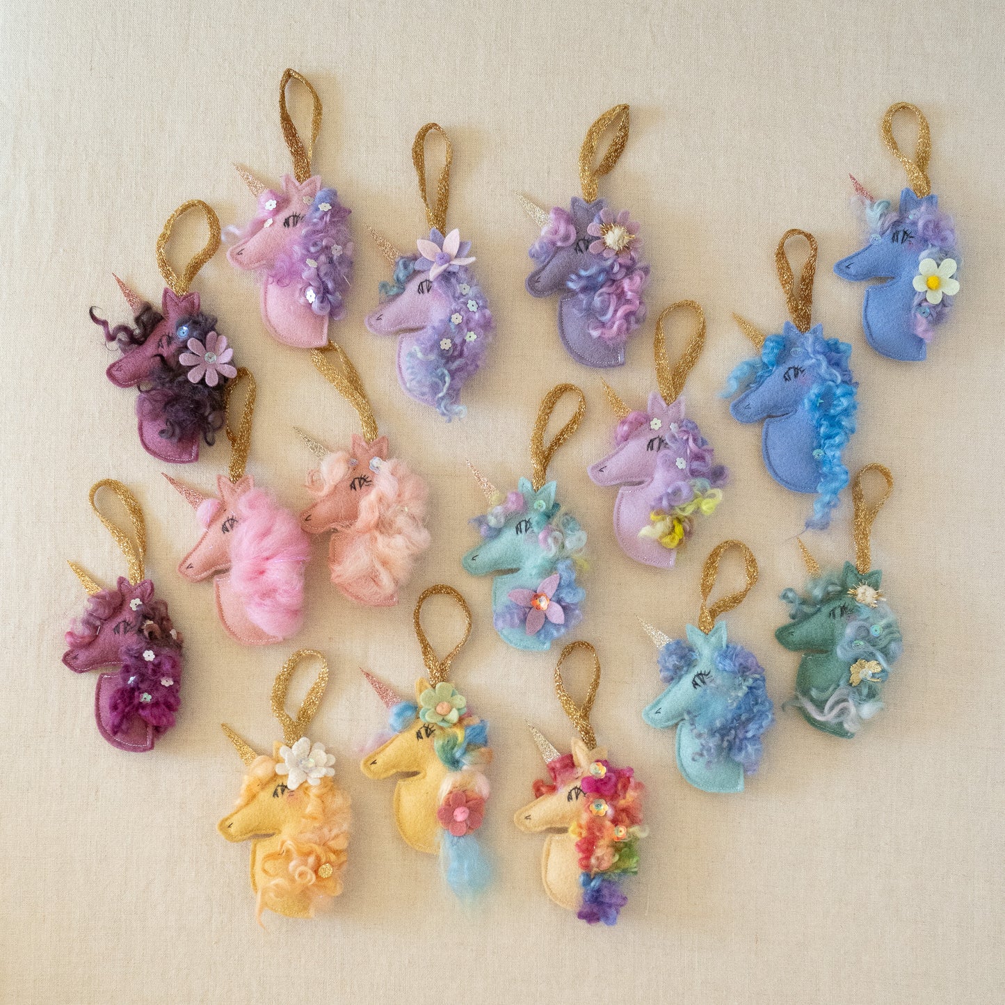 unicorn ornament 2023