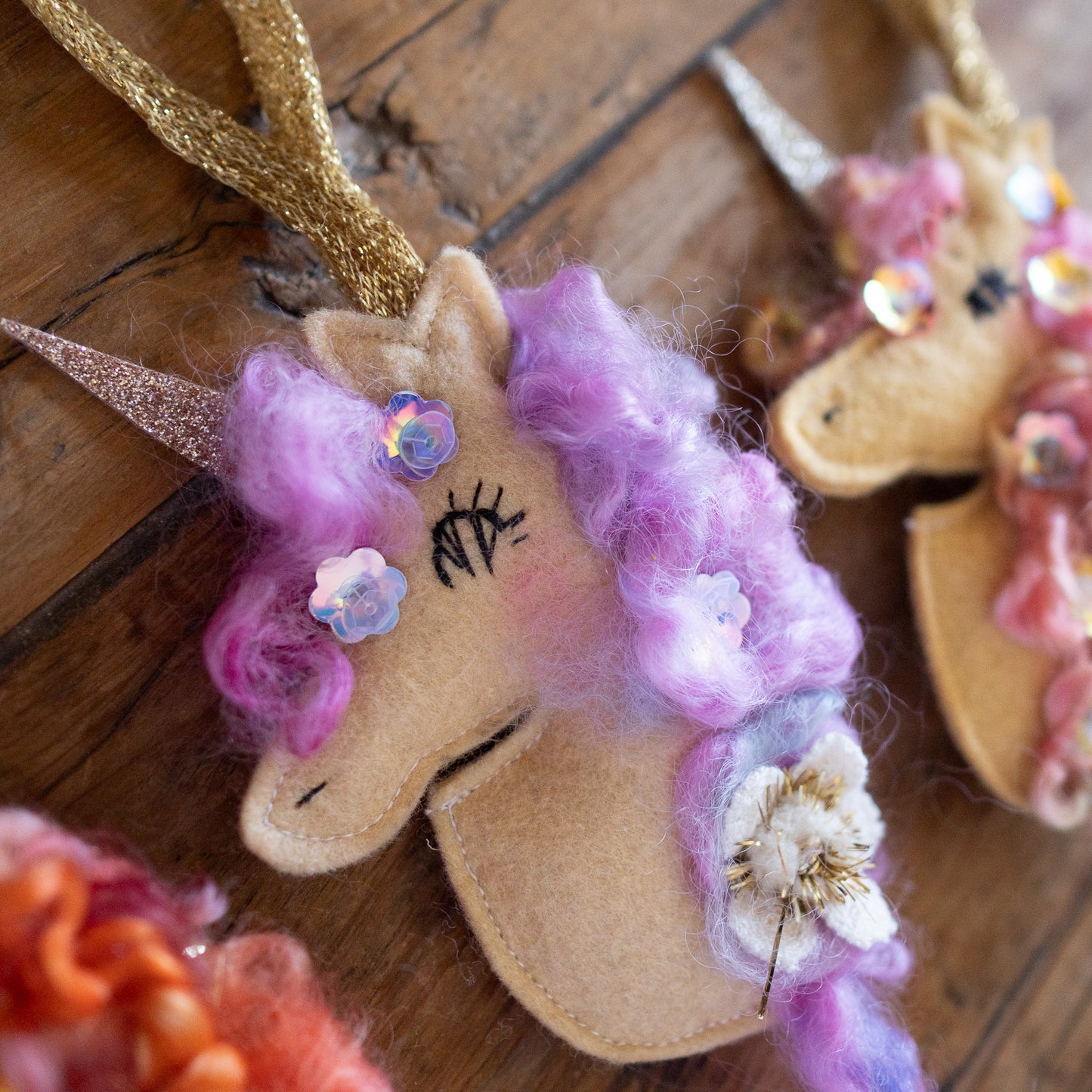 unicorn ornaments - round two - 2023