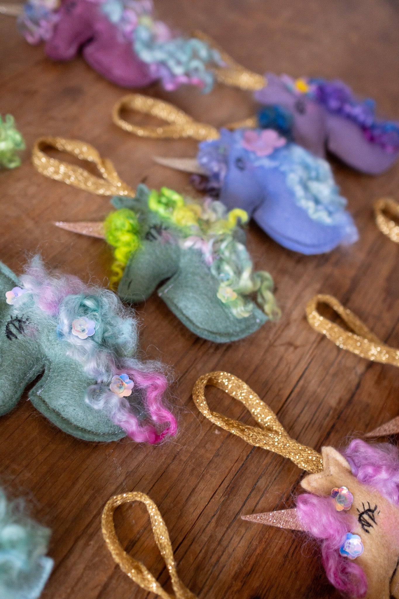 unicorn ornaments - round two - 2023