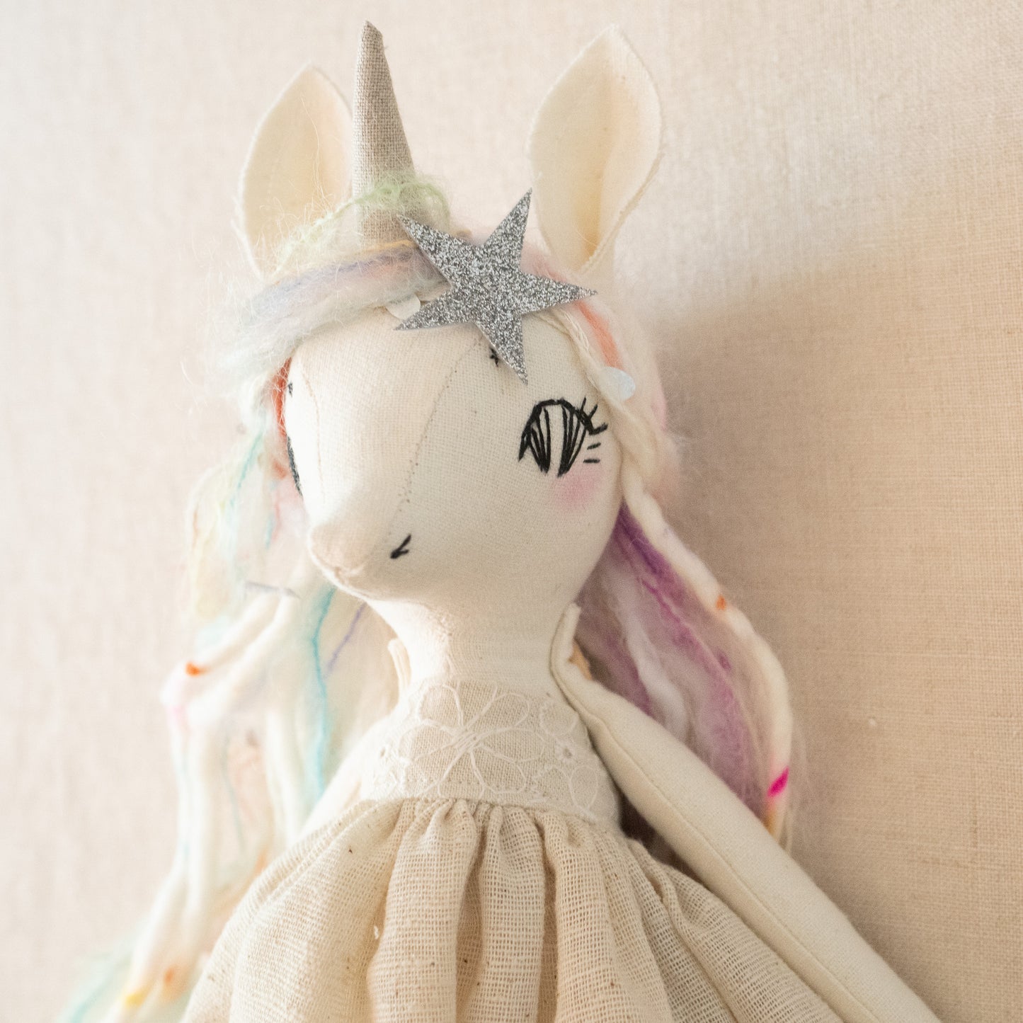 pastel confetti unicorn