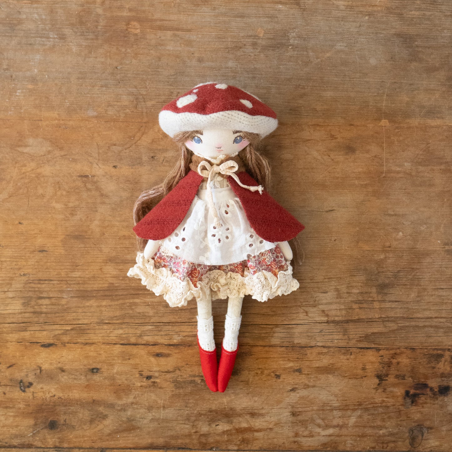 imleria mushroom fairytale girl