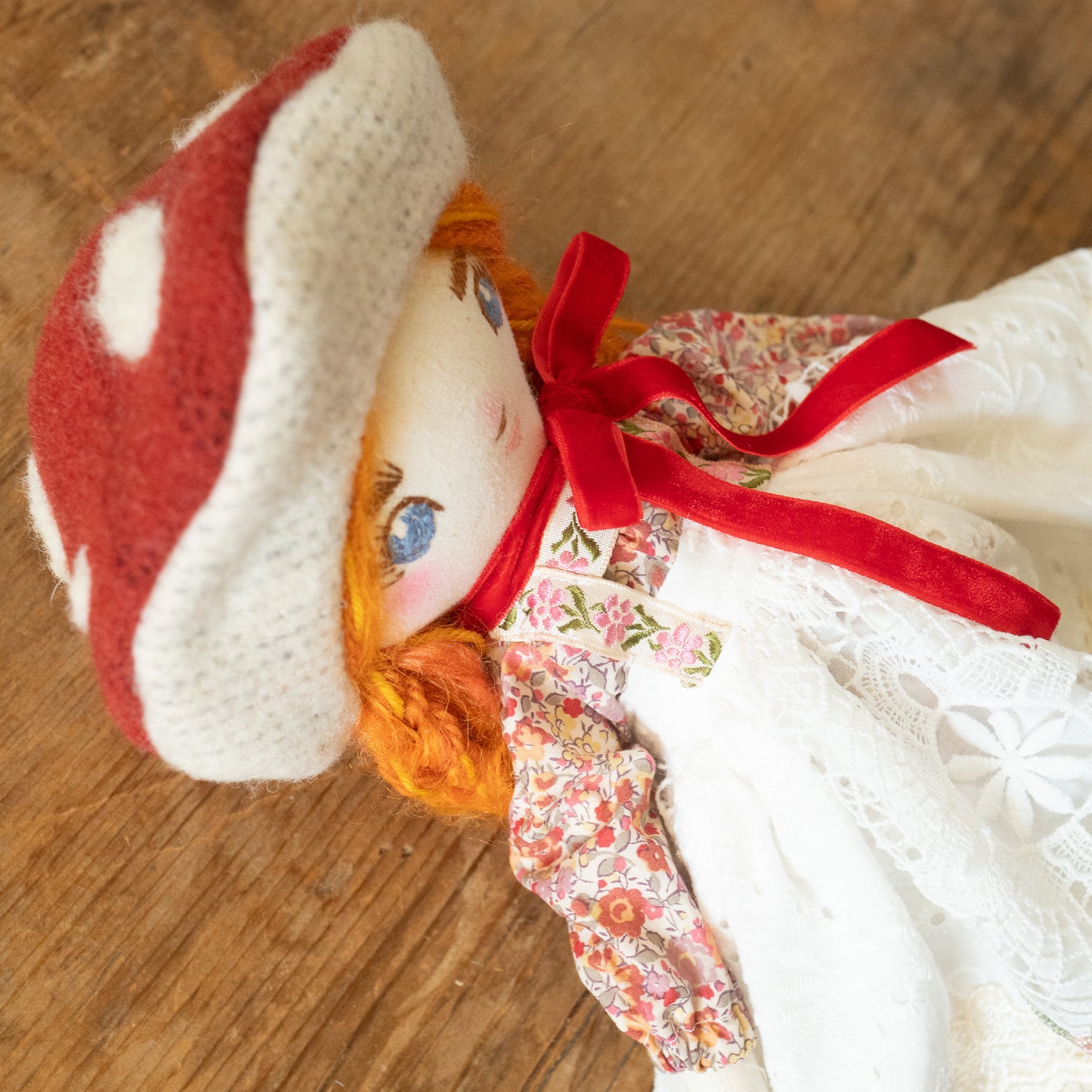 talus mushroom fairytale girl