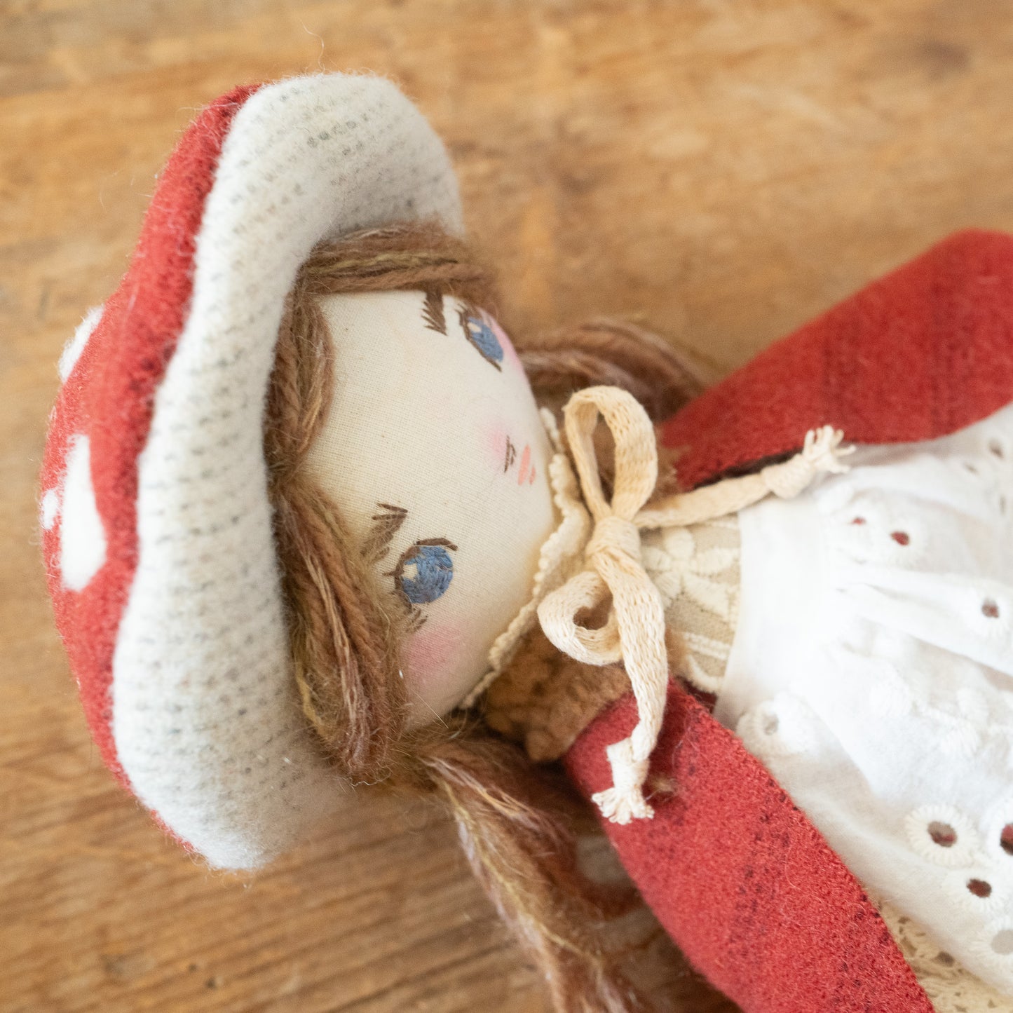 imleria mushroom fairytale girl