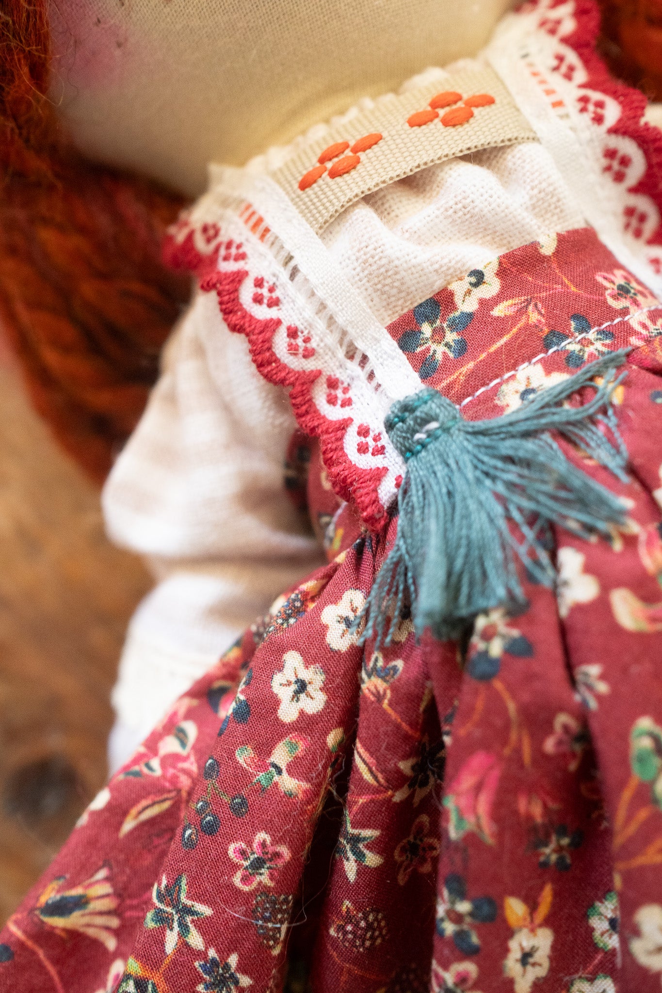 morel mushroom fairytale girl