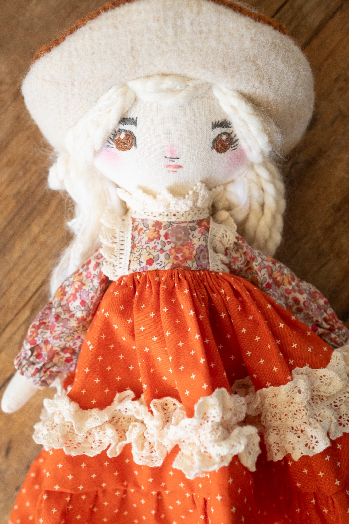 amanita mushroom fairytale girl