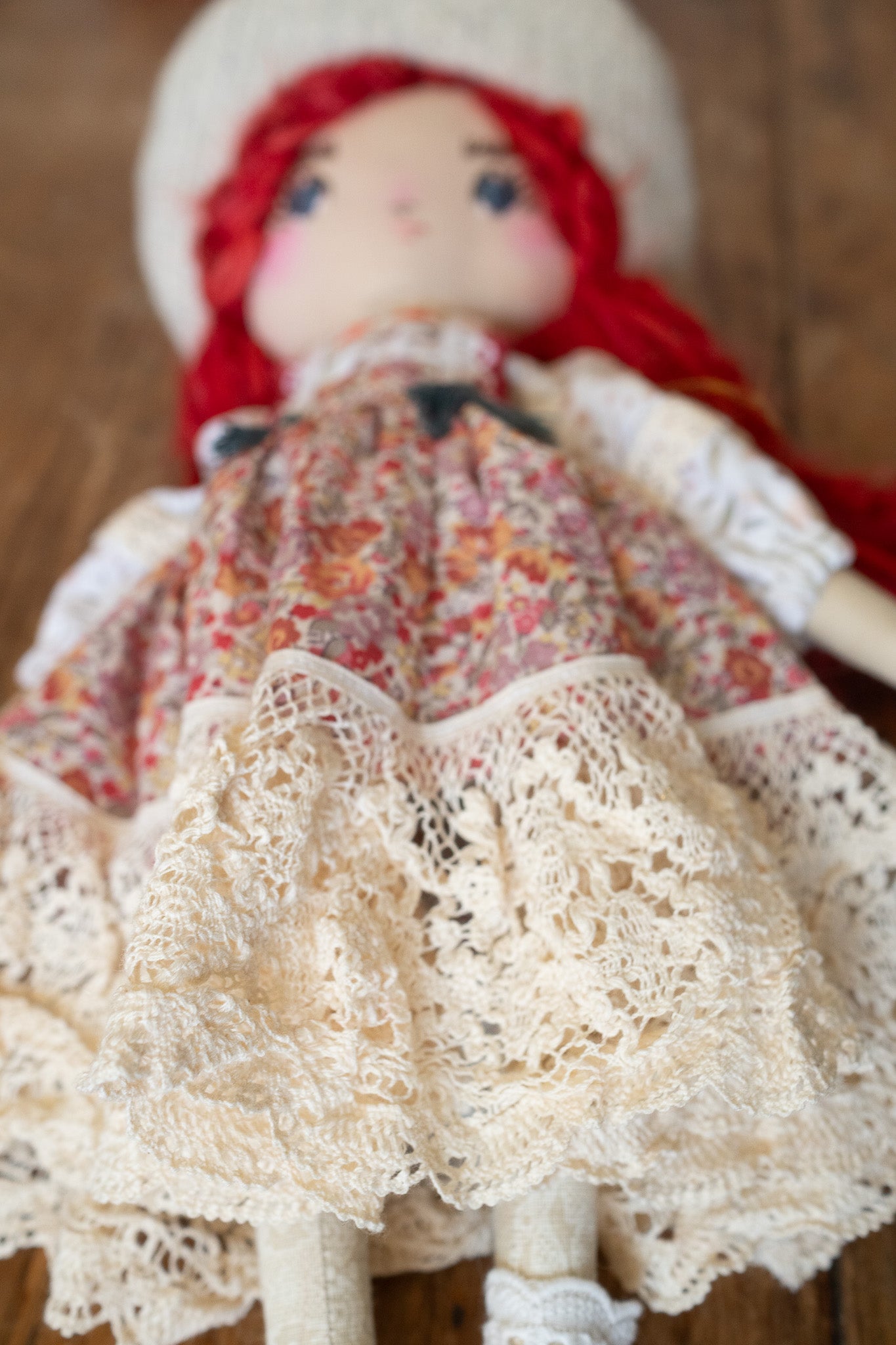 bolete mushroom fairytale girl