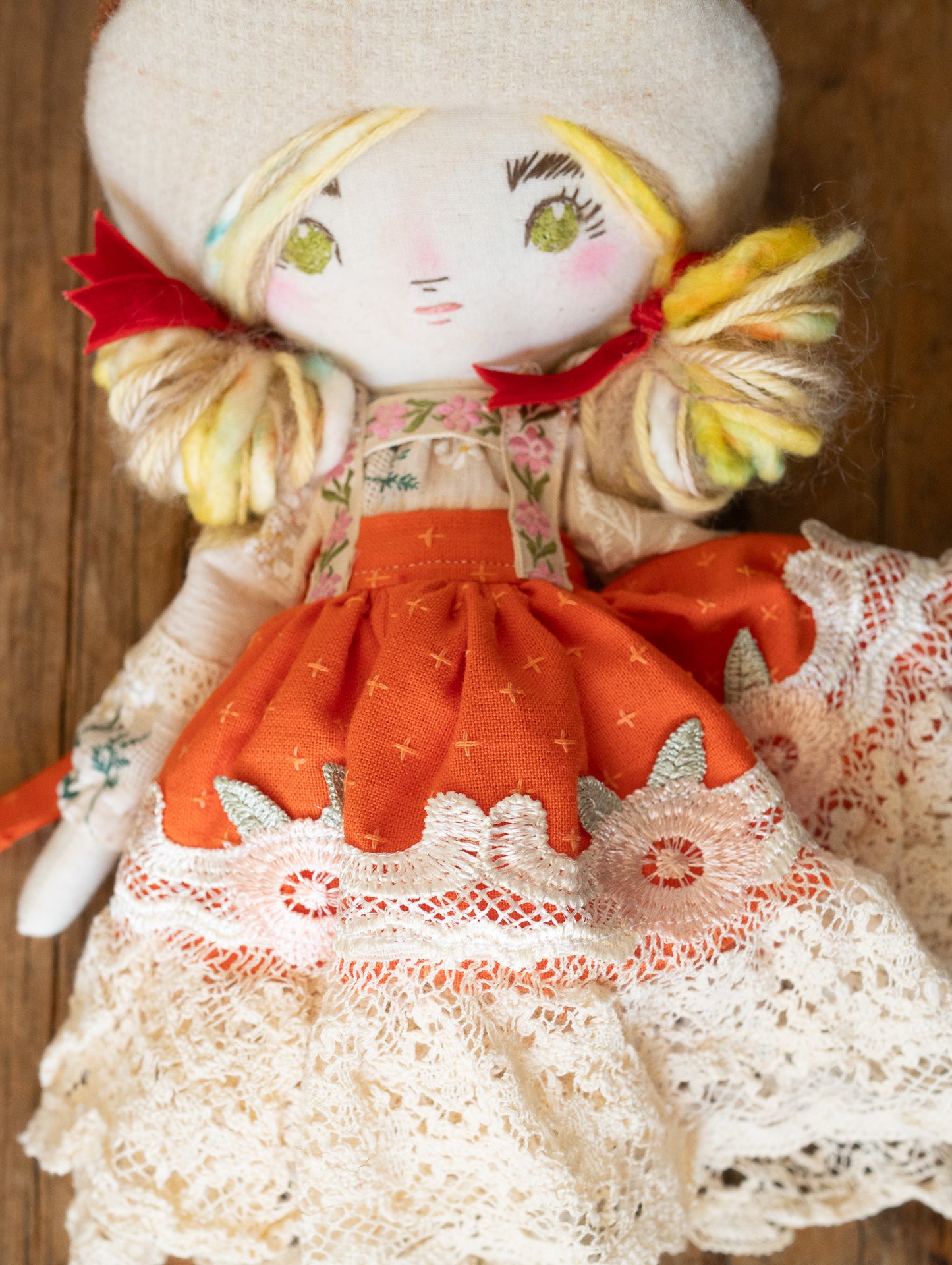 peziza mushroom fairytale girl