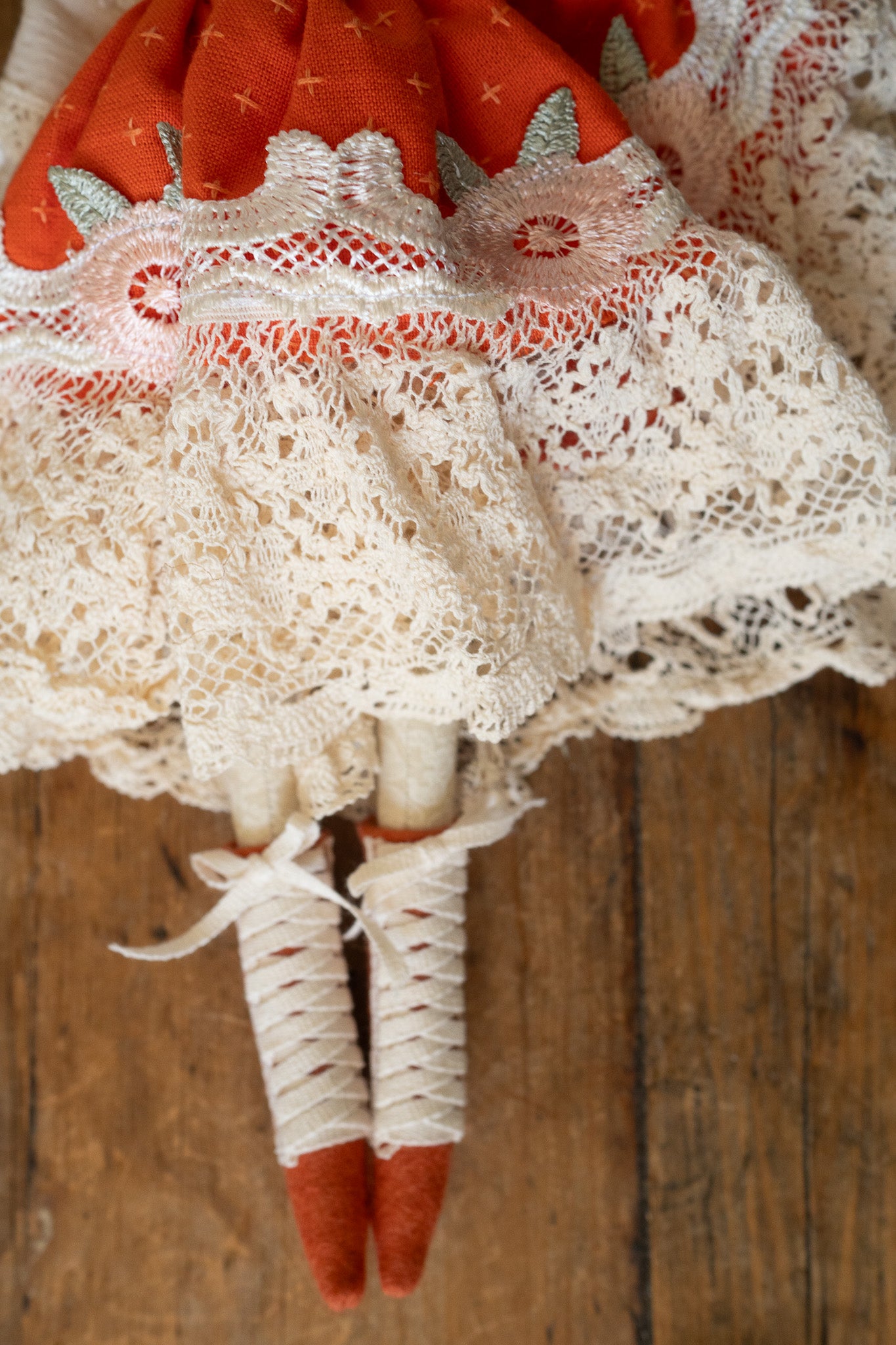 peziza mushroom fairytale girl