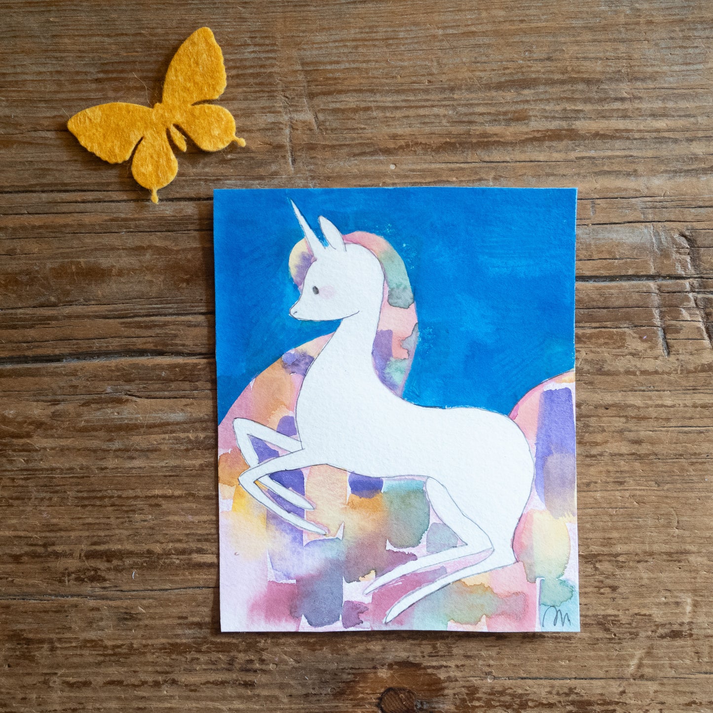 unicorn rainbow paintings