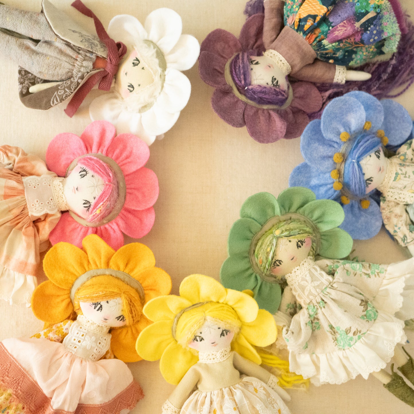 hollyhock petal pixie