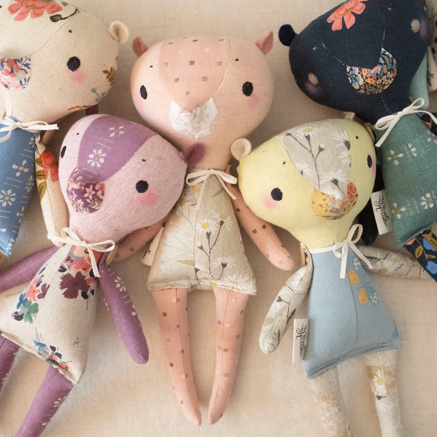 patchwork baby bears