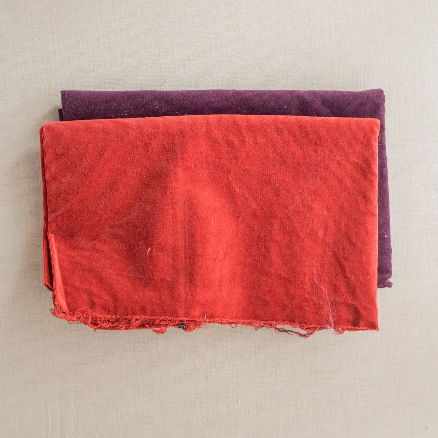 Fabric Scrap Box (yardage and felt)