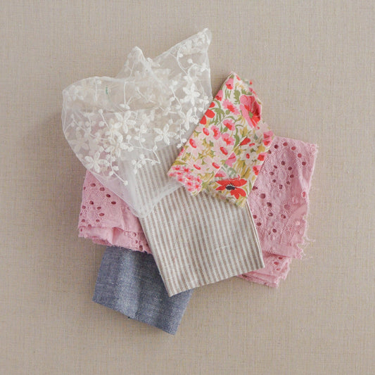 Fabric Scrap Box (yardage and felt)