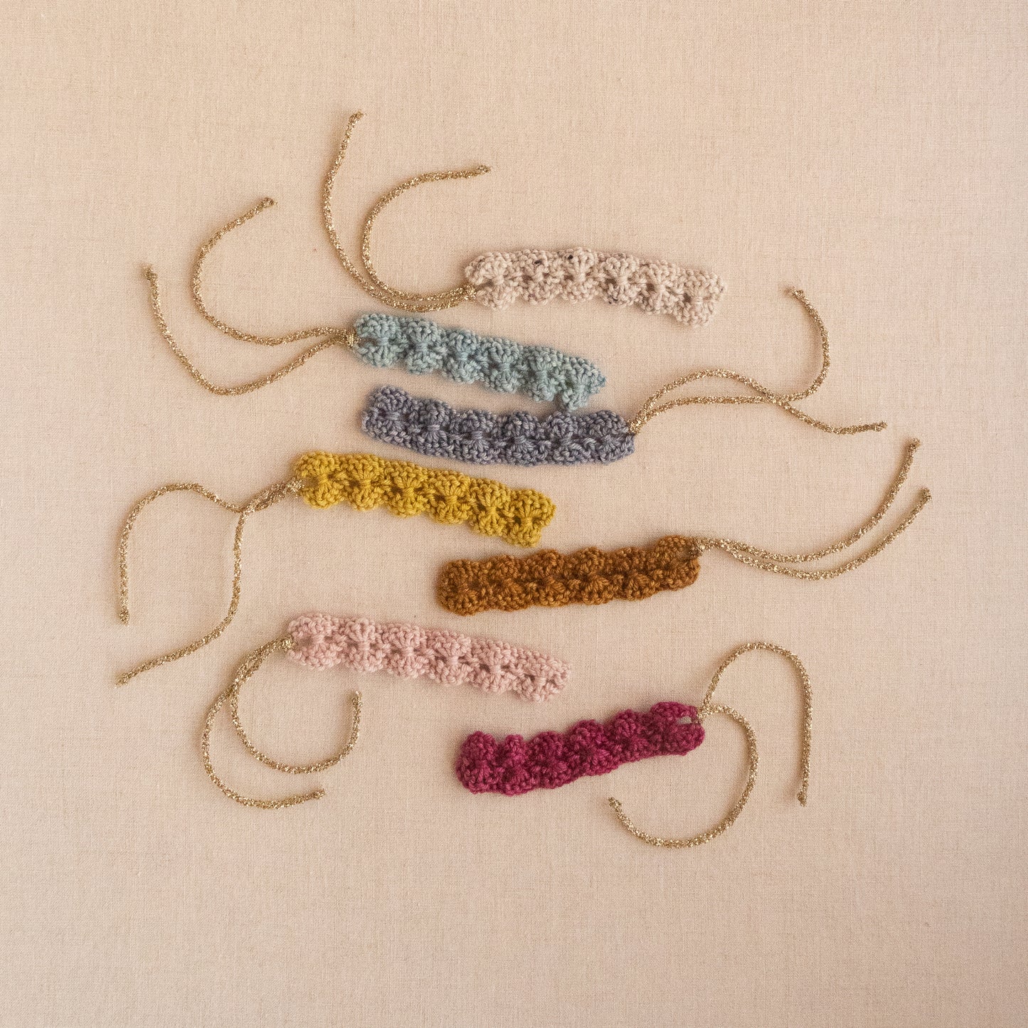 hand-knit lace collar