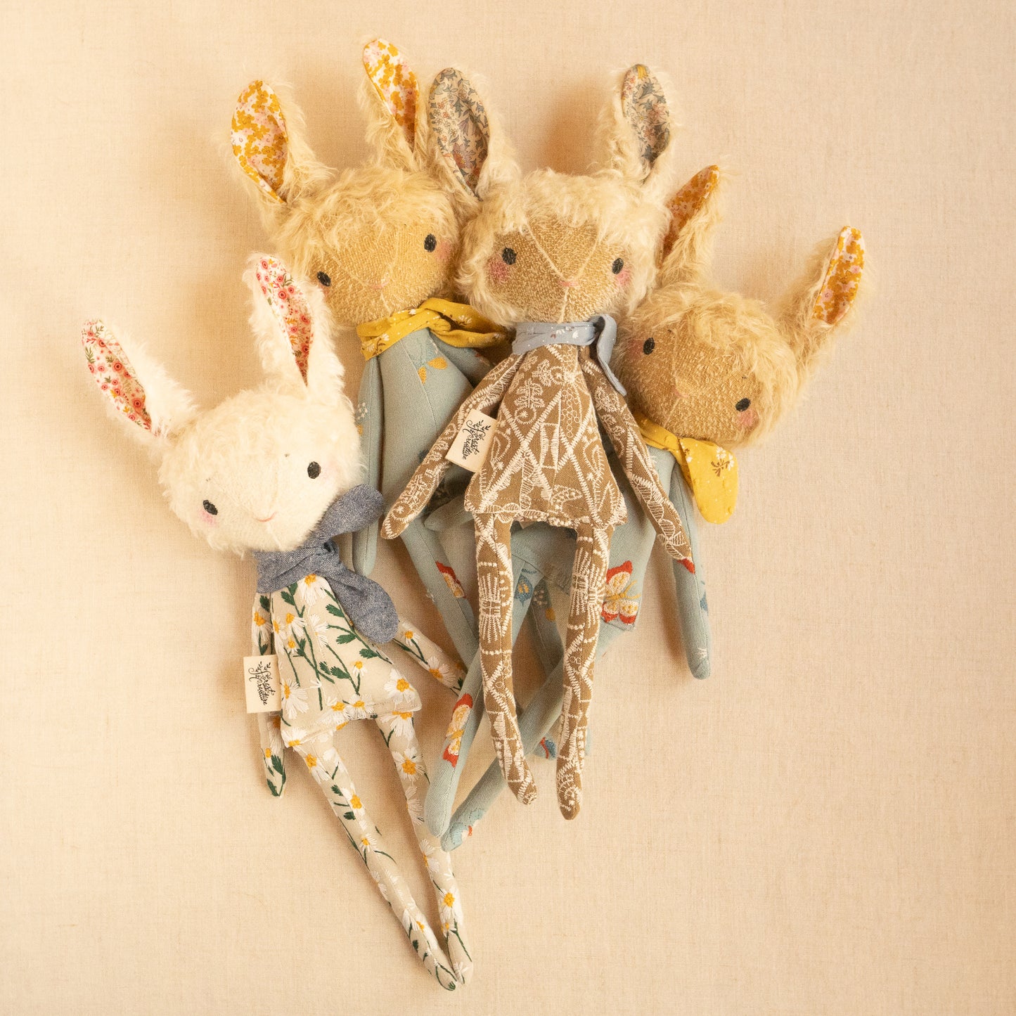 easter mohair bunnies