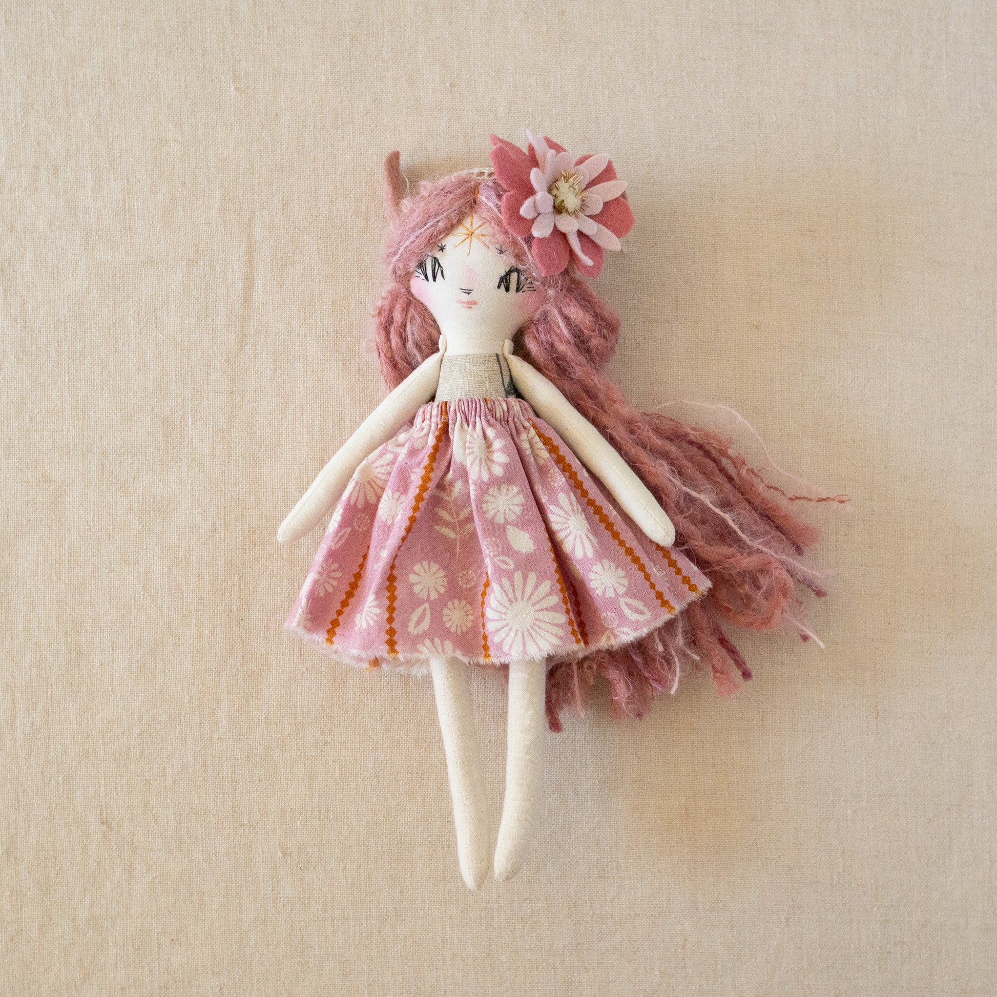antique rose petal pixie Forest Creature antique rose petal pixie Forest Creature