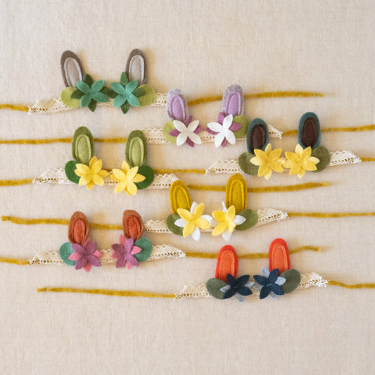 bunny ear flower crowns - XS