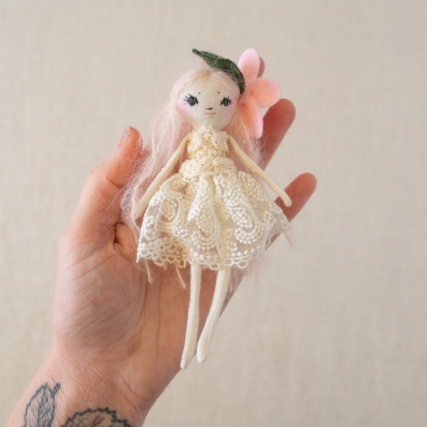 rosebud micro doll - sample