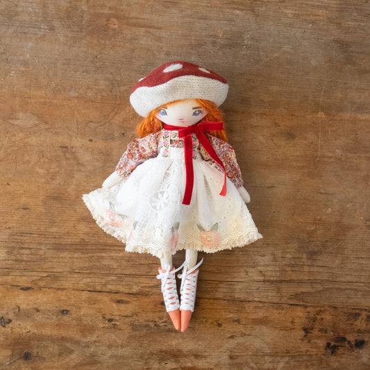 talus mushroom fairytale girl