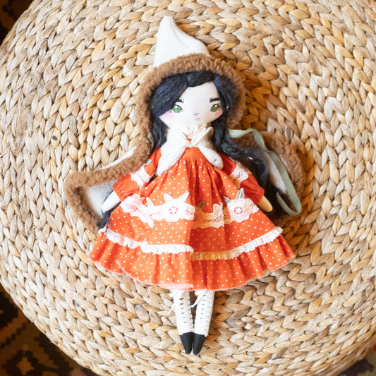 hearth mushroom fairytale girl