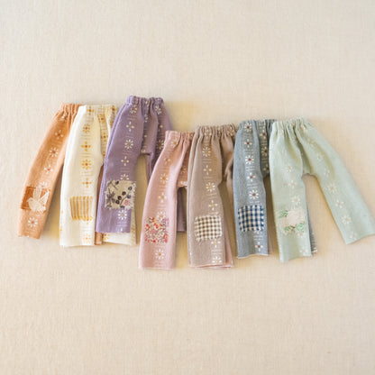 jo wide-leg pants in floklore