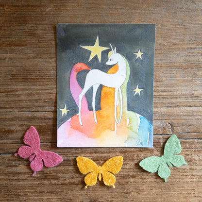 unicorn rainbow paintings