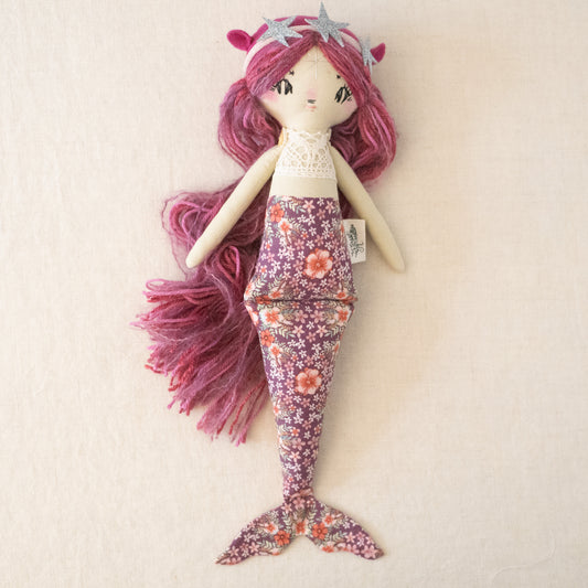 coral pixie mermaid