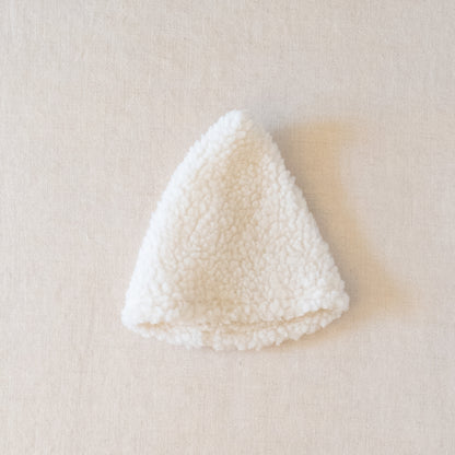 pointy fleece fairy cap - XL