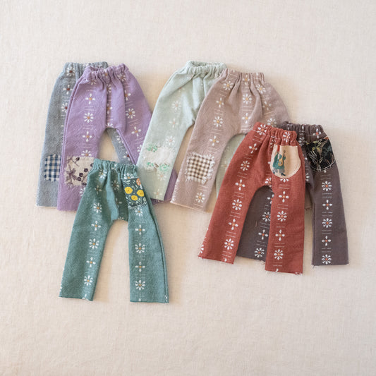 jo wide-leg pants in floklore