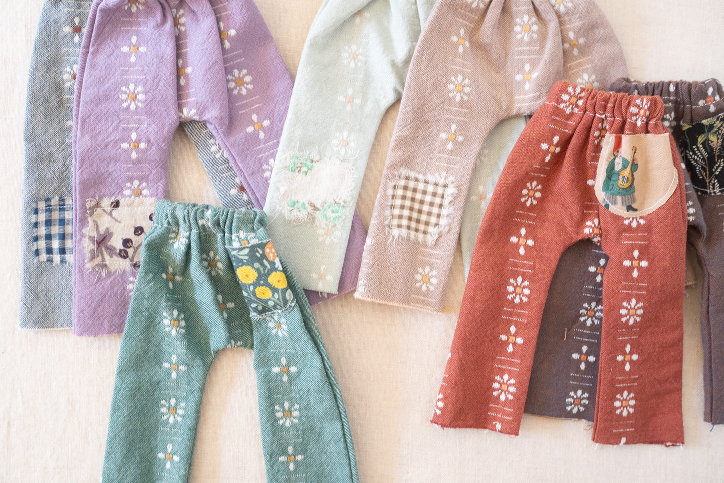 jo wide-leg pants in floklore