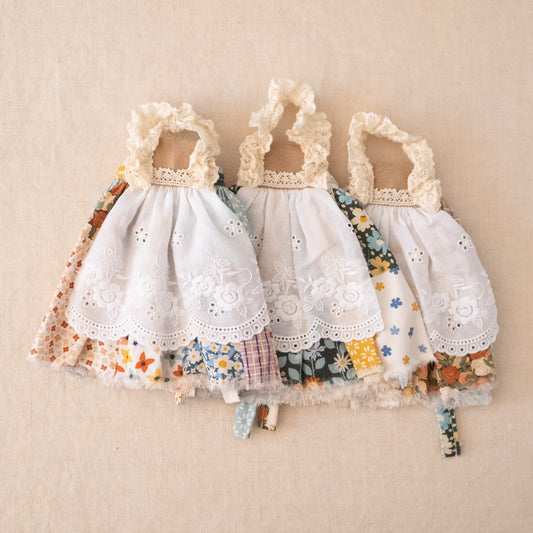 country mouse pinafore