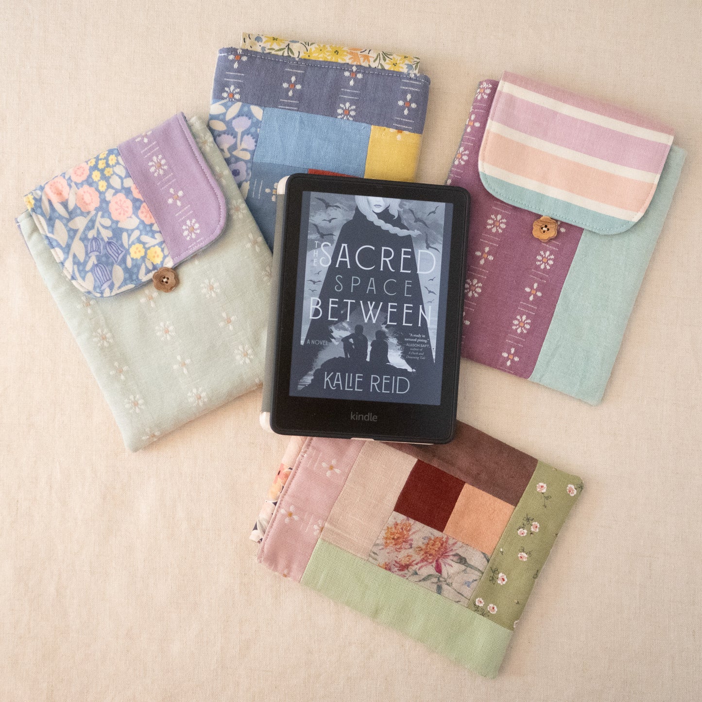 OOK patchwork Kindle Covers