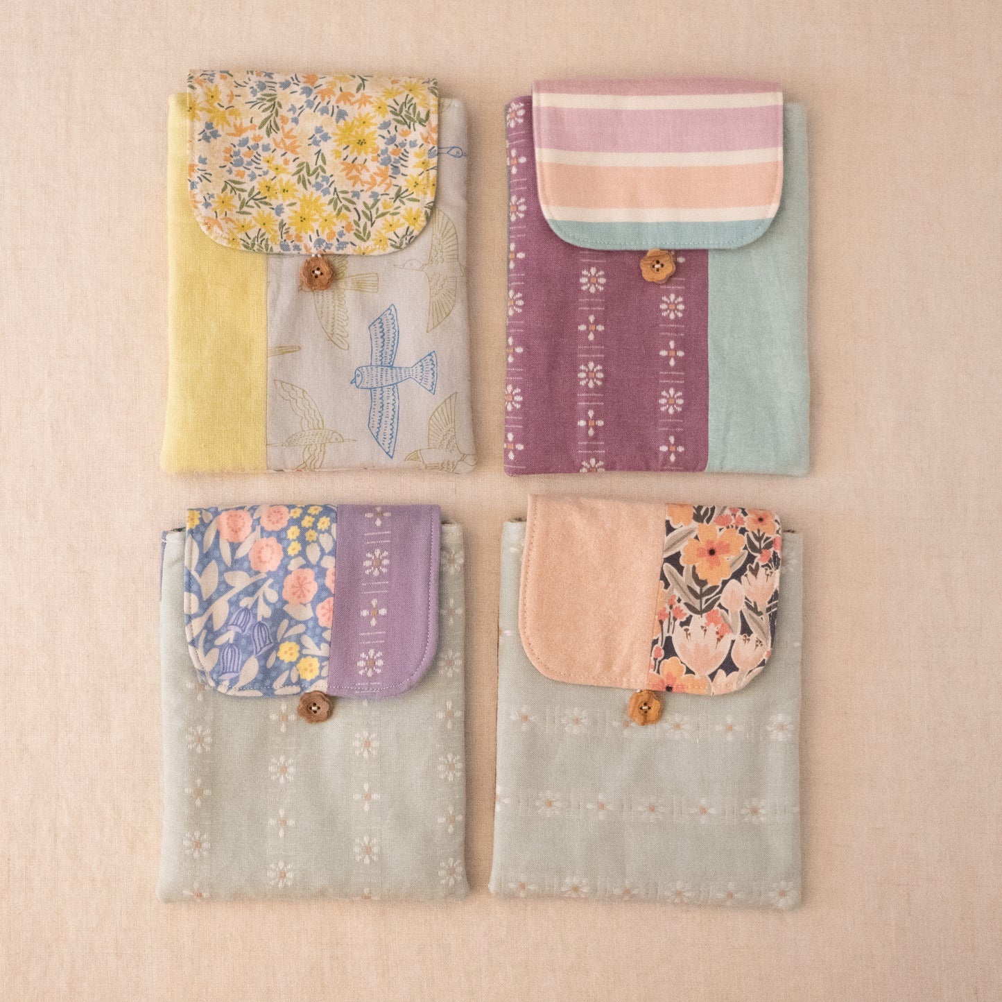 OOK patchwork Kindle Covers