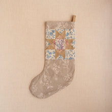 Load image into Gallery viewer, forest creature quilted stocking